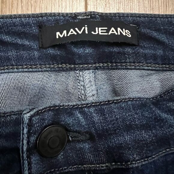 MAVI Men's Zach Straight Leg Jeans 40 x 32 Dark Wash - Picture 4 of 9